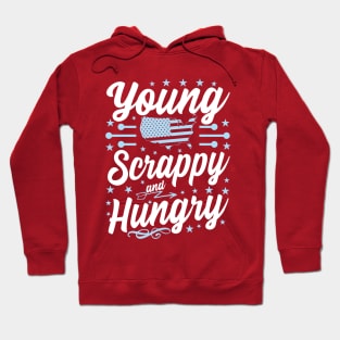 Young Scrappy and Hungry USA Hoodie